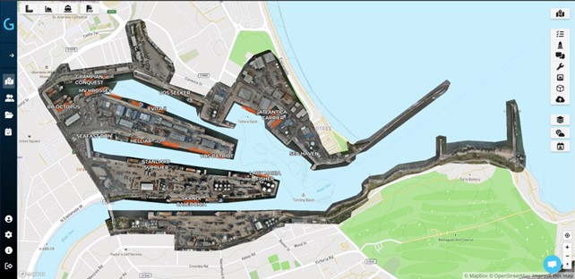 Port of Aberdeen Digital Twin GISGRO